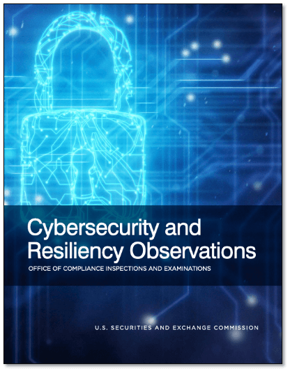 SEC OCIE Cybersecurity and Resiliency Observations