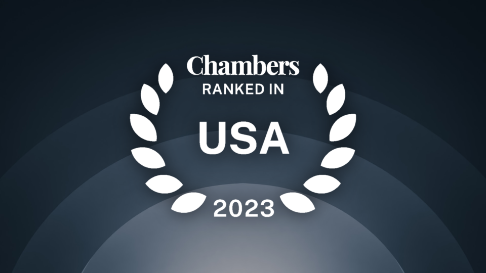 Ranked in Chambers USA 2023