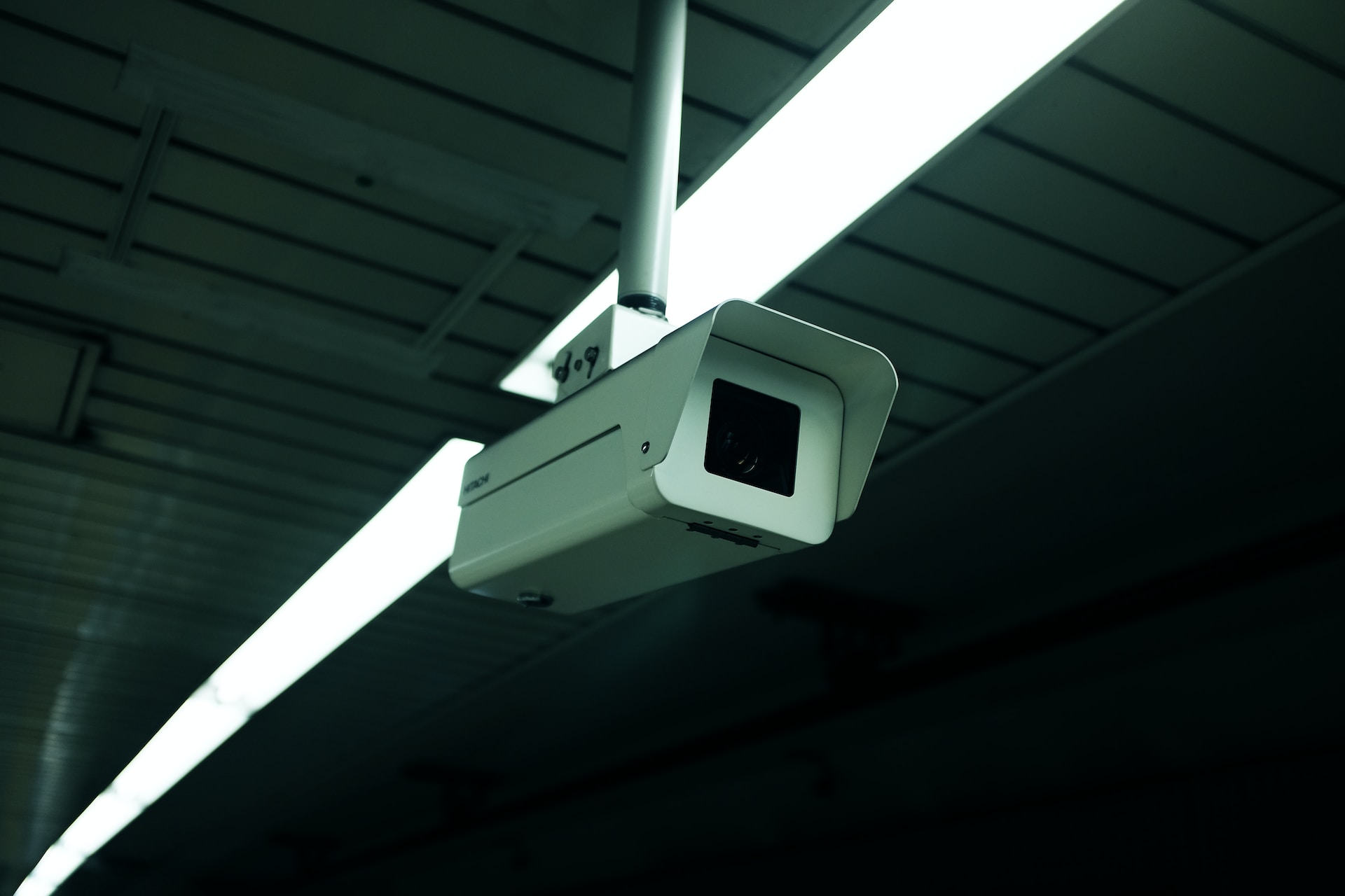Photo of a surveillance camera