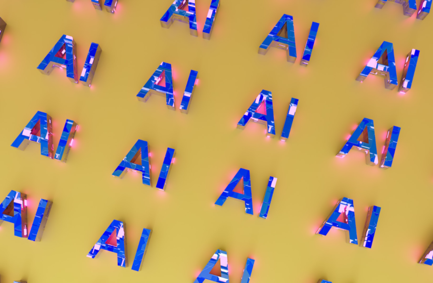 3d render of blue typography that reads 